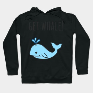 Funny Get Well Whale Pun Hoodie